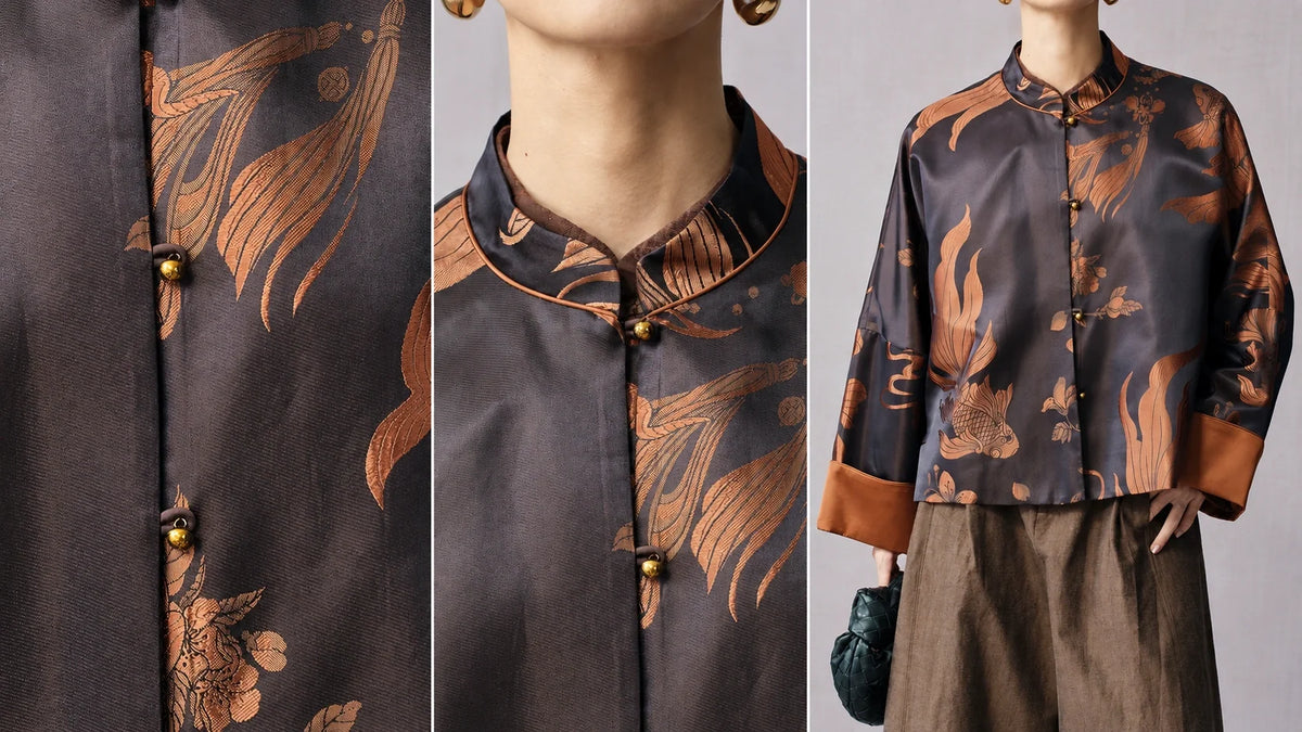 What Is Silk Jacquard? How Woven Patterns Change the Way Silk Looks and Feels