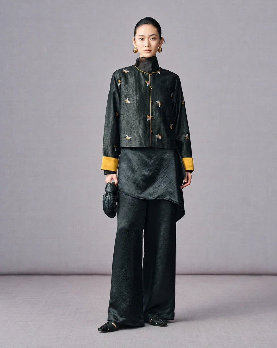 What to Wear to a Christmas Party: Three Silk Looks for Real Invitations