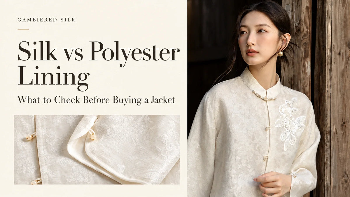 Silk vs Polyester Lining: What to Check Before Buying a Jacket