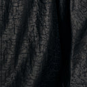 Close-up of the black side’s crackle-pattern silk texture