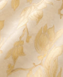 Champagne Floral Jacquard Mulberry Silk Jacket