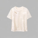 Front view of an ivory Chinese-inspired mulberry silk top with a relaxed fit