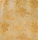 Champagne Gold Floral Jacquard Mulberry Silk Blouse
